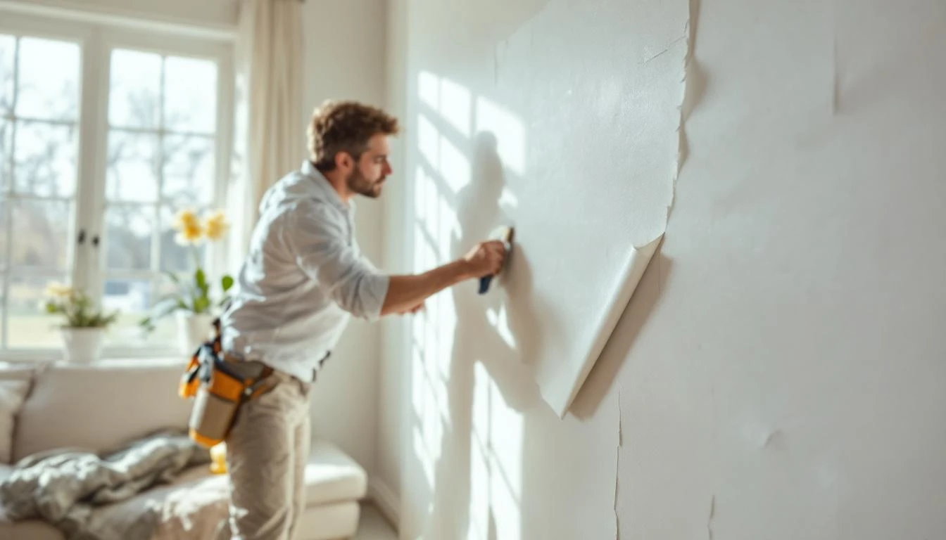 Comment enlever la toile de verre sans abîmer vos murs